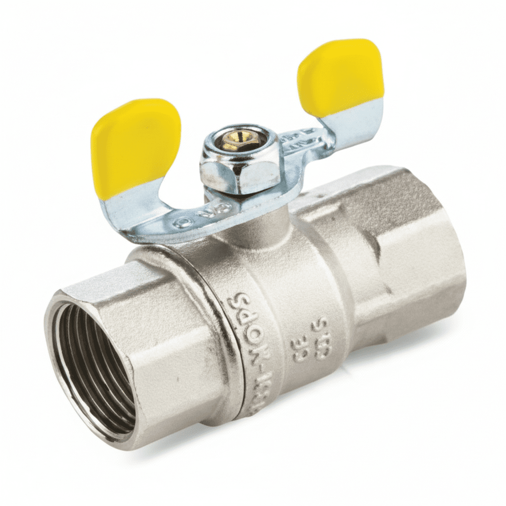 Radiator Return Valve – G½" × DN16